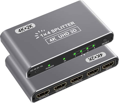splitter hdmi|Amazon.com: Hdmi Splitter.